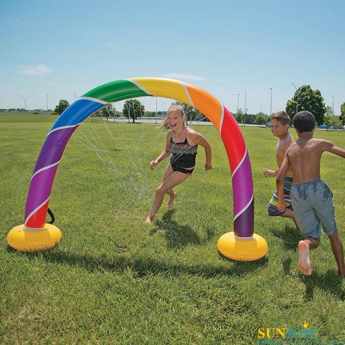 summer party Inflatable Rainbow Sprinkler