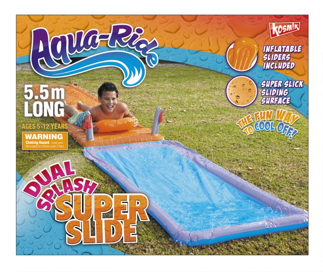 Water Splash Supper Slide Single