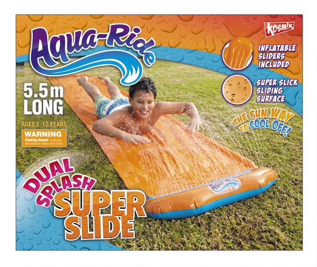 Water Splash Supper Slide Singe size