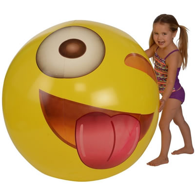 Emoji Beach Ball - 56