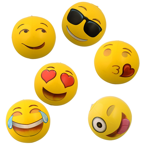 Emoji Beach Balls - 18