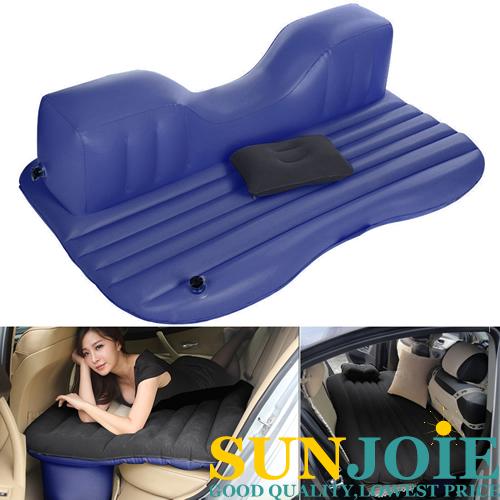 Outdoor Car Air Bed Travel Air Mattress Rest Pillow Inflatable Bed with Pump