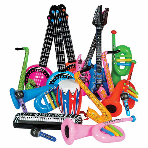 Inflatable Music Instrument Set