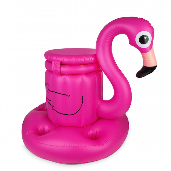 Floating Flamingo Beverage Cooler