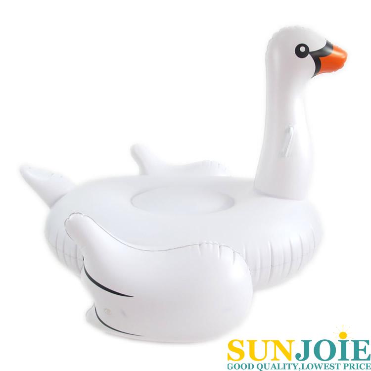 Huge Inflatable Swan Pool Float