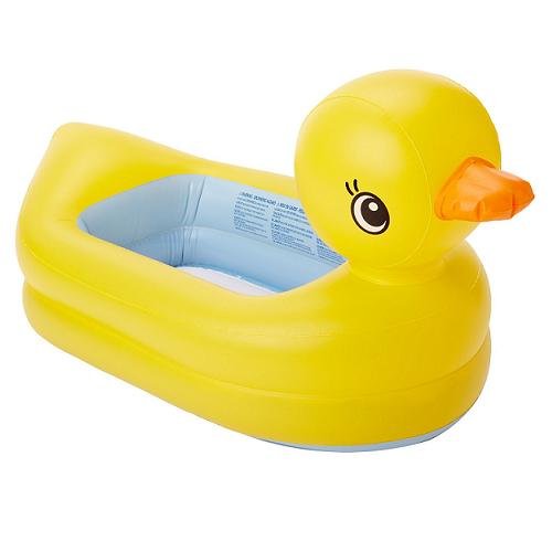 White Hot Inflatable Duck Tub