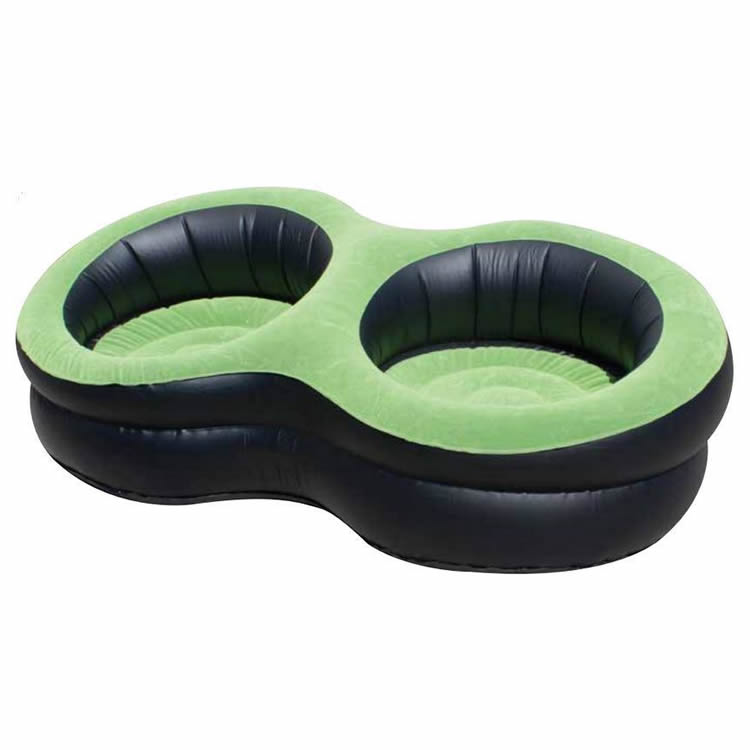 Double Indoor/outdoor Green Inflatable Armchair sofa