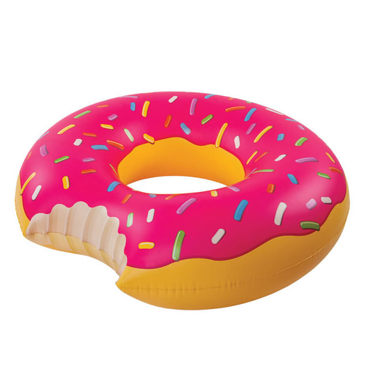 Strawberry Donut Pool Float