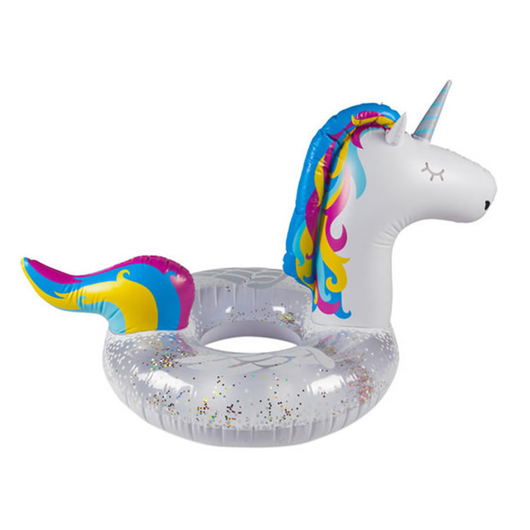 Oem Rainbow Unicorn Swim ring