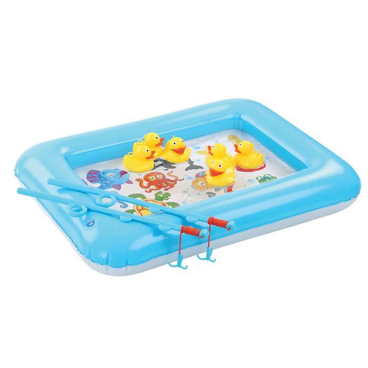 Inflatable Duck Pond-Fishing Game