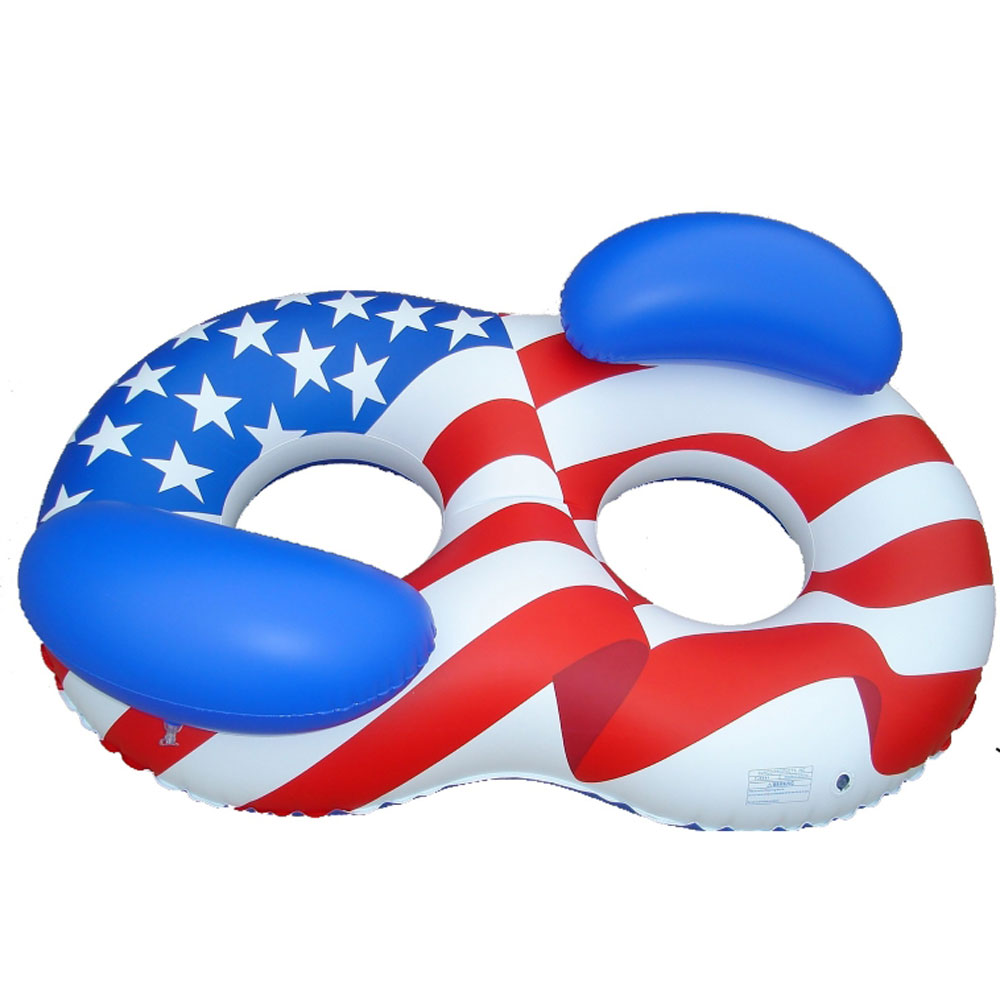 Inflatable 65inch Americana Double Float