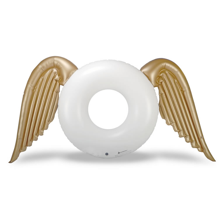 Angel Wings Round Tube Pool Float
