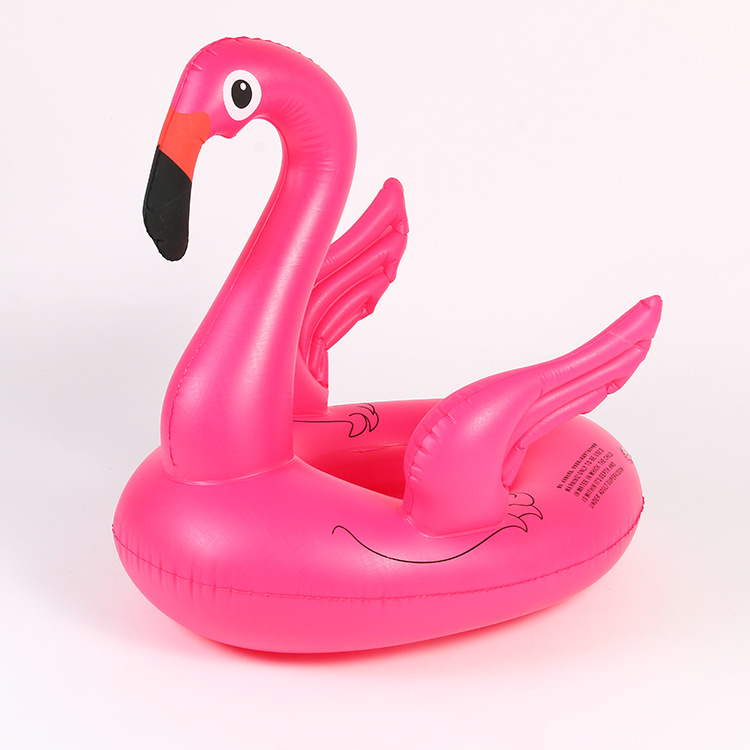 PVC Inflatable Pink Flamingo Baby Seat