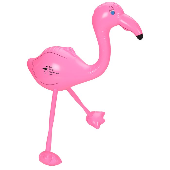 Inflatable Pink Flamingo with customized logo