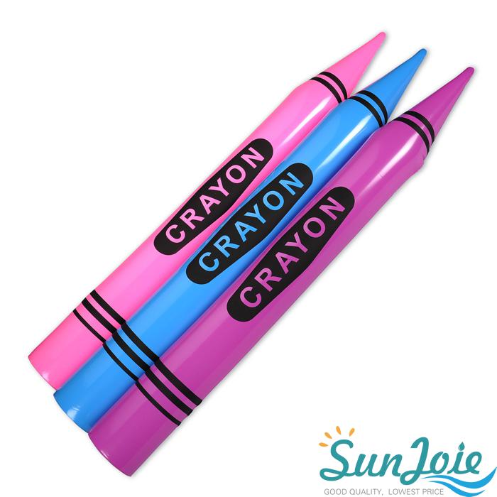 Customize colorful Inflatable Crayon