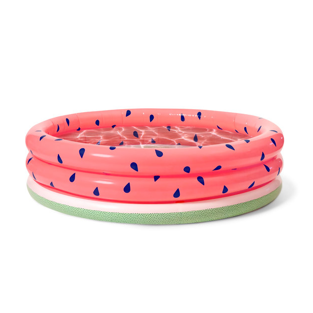 Luxe Watermelon Inflatable Pool for summer