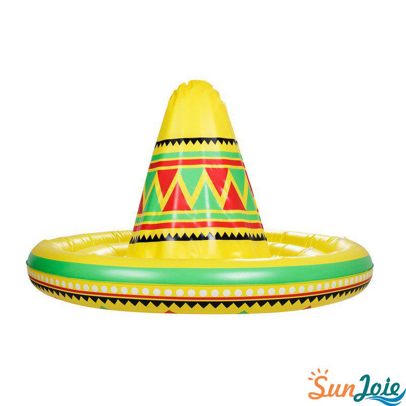 Inflatable Sombrero Hat Drinks Holder