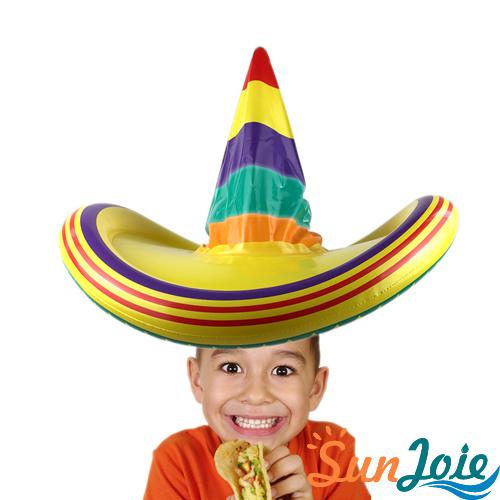 Inflatable Sombrero Hat for Kids Party Toys