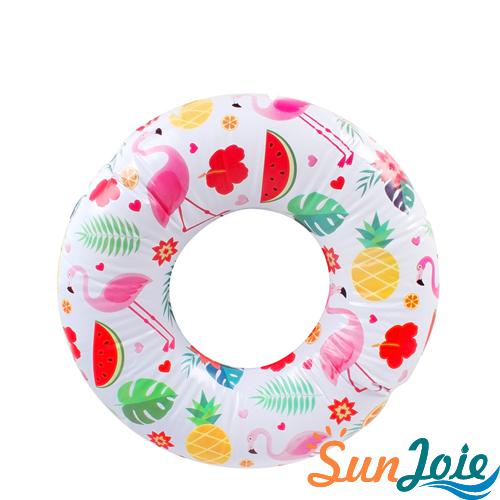 Flamingo Paradise Kids Inflatable Swim Ring