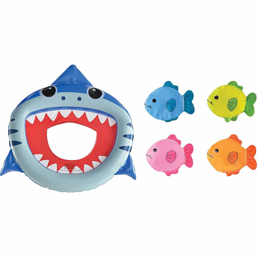 Inflatable Shark Toss Game