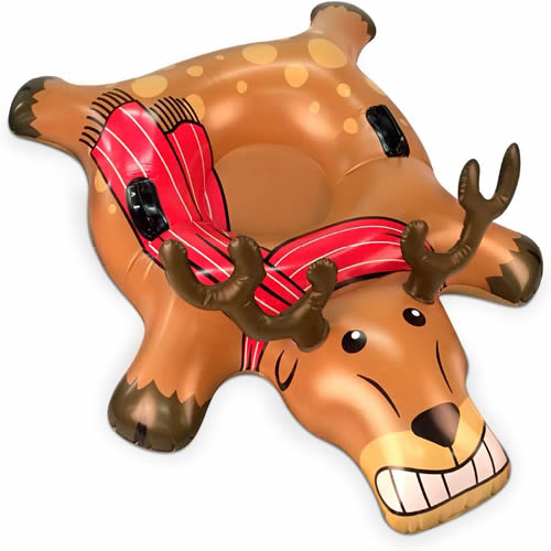 Reindeer Inflatable Snow Animal Sleds