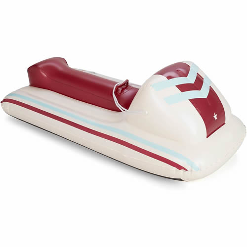 Kids Inflatable Skimobile Winter Snow Sled